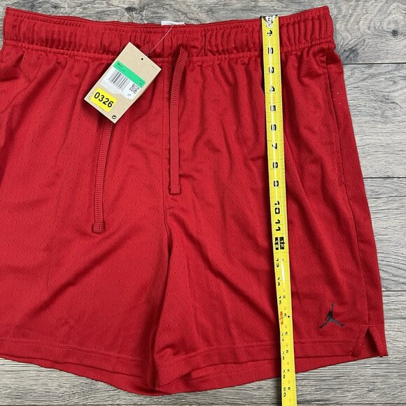 Jordan Basketball Shorts Size XL Mens Red Dri Fit Mesh $40 - Picture 2 of 9
